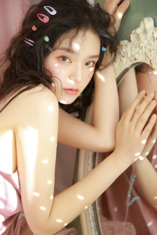 透明女仆服装开裆连体衣